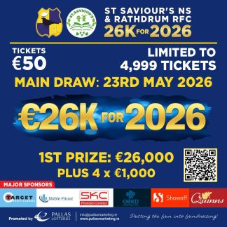St Saviour's N.S. / Rathdrum R.F.C. 26k draw
